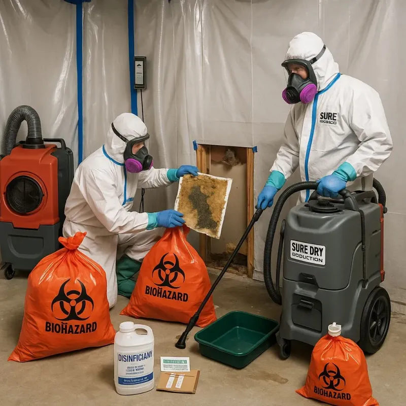 Contaminated Water Handling Protocols process in Kingfisher County, OK